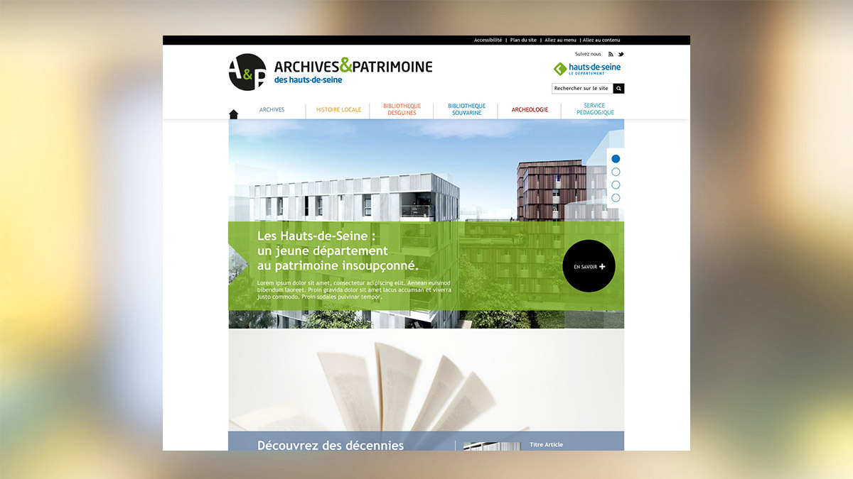 Archive&Patrimoine
